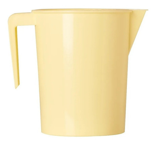 Imagen 2 de 10 de Jarra Plástica 1 Ltrs X 5 Pastel Jarra Hogar Cervecera