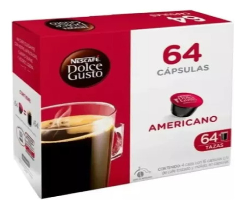 Nescafé Dolce Gusto Café Americano 64 Cápsulas6