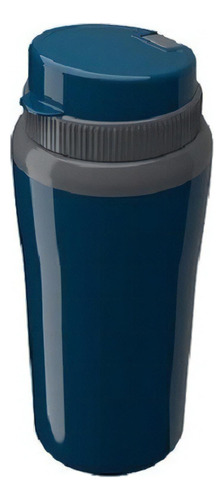 Copo Térmico Água Café Leite Chá Miami 650 Ml Cor Azul Liso