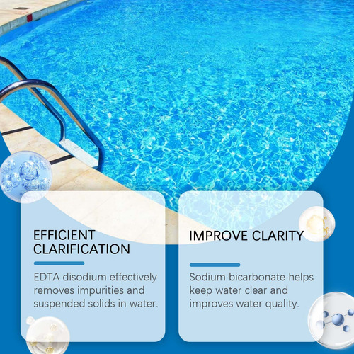 Clarificador De Agua G Pool Para El Hogar, Piscina Pública Y