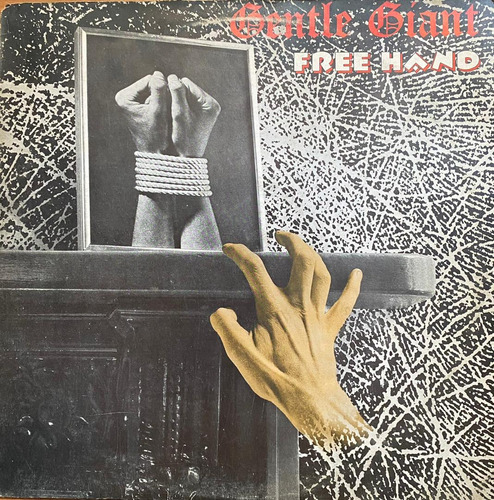 Disco Lp - Gentle Giant / Free Hand. Album (1975)