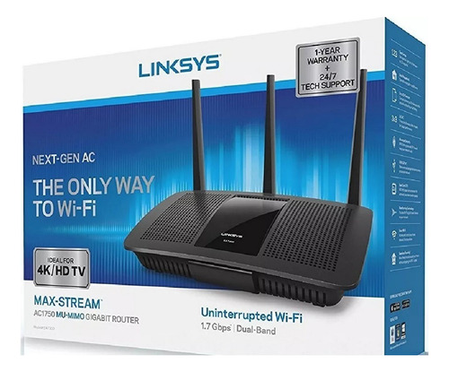Router Wireless Ac1750 Linksys Ea7300 Max-stream Dual Band