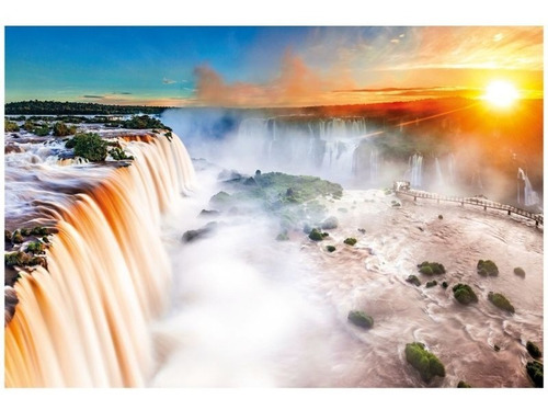 Rompecabeza Puzzle 1000 Piezas Cataratas Clementoni Full