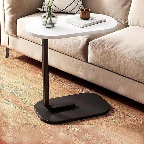 Mesa Auxiliar De Centro, Diseño Moderno, Para Sala, Oficina Blanco