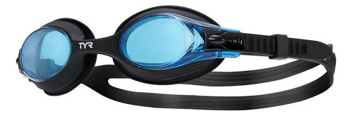 Goggles Natacion Tyr Swimple Kids Safe Niños 3-10años Color Negro/Azul