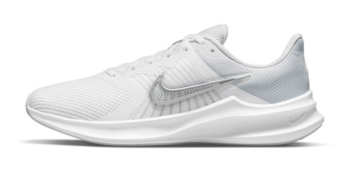 Zapatillas Nike Downshifter 11 White Metallic Cw3413_100   