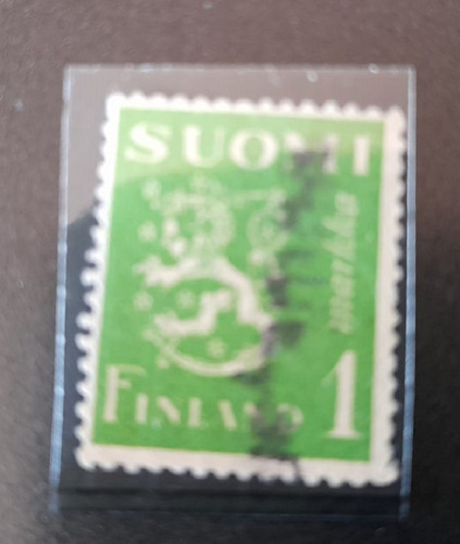 Sello Postal Finlandia - Escudo Nacional 1942