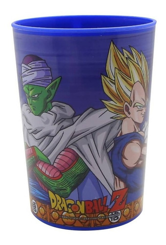 Vaso Infantil Plastico Dragon Ball Z 300ml Niños Original C