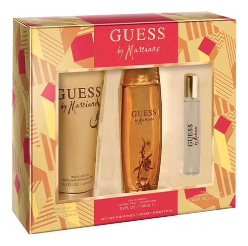 Perfume Original Guess Marciano Dama Set 3 Piezas 