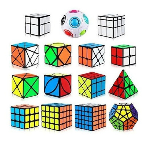Juego de Cubo de Rubik Rubix base de 2X2 caja de los Juegos cerebro Teaser Speedcube Juguete Niños Adultos 