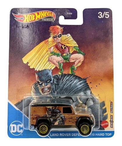 Hot Wheels 2022 Land Rover Defender 110 Hard Top 3/5 Batman