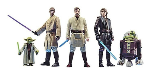 Star Wars Ebrate The Saga Toys Jedi; Juego De Figuras De Ac.