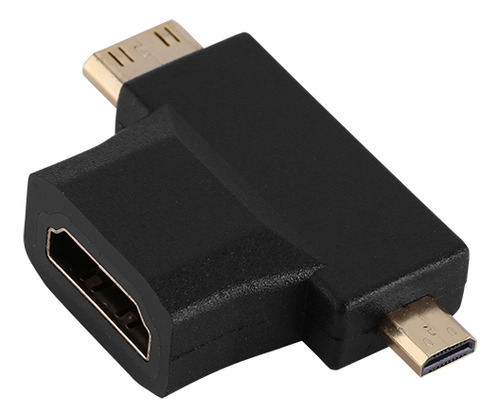 Adaptador A Vga Tipo T, Micro+conector Mini Para Decodificad