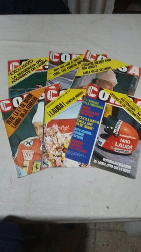 Revista Corsa Parabrisas. Especial Niki Lauda. 6 Numeros