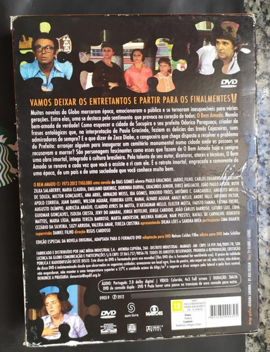 O Bem Amado - Novela Globo Adaptada - Box Raríssimo 10 Dvds! (Usado)