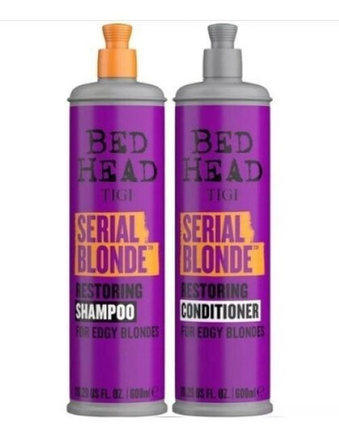 Serial Blonde Tigi Pack Shampoo Y Acondicionador 400 Ml