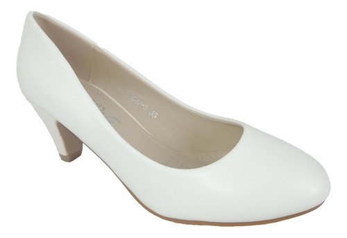 Imagen 3 de 4 de Zapato De Mujer Pg610-5 Blanco