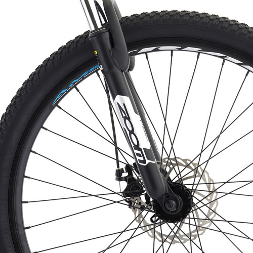 Bicicleta mountain bike masculina Bianchi Stone R27.5 tamaño del cuadro S color negro semi mate