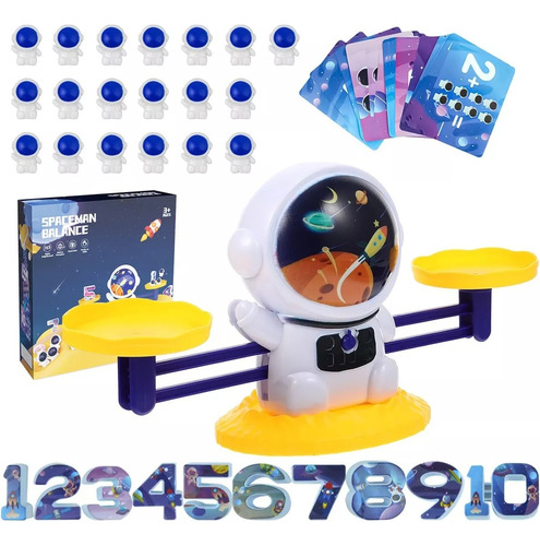 Juguete De Educación Equilibrio Matemático Astronauta Niños