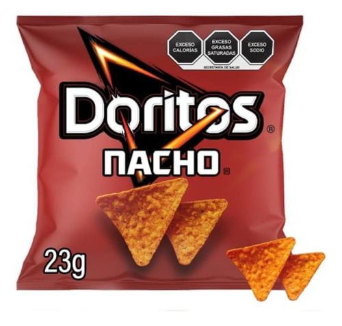 10 Pzas Nachos Sabritas Doritos Con Queso Sabor Chile 23 G