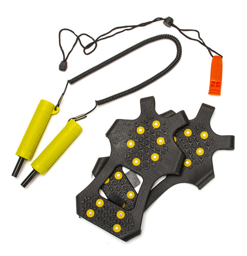 Juego De Crampones, Tacos Para Kit De Seguridad Ice Whistle