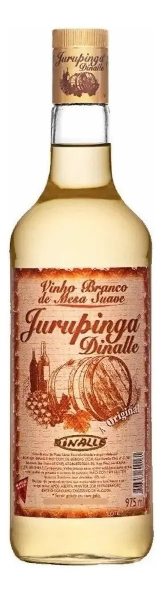 Vinho Branco Brasileiro Jurupinga 975ml