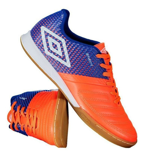 Chuteira Umbro Spirity Futsal Coral