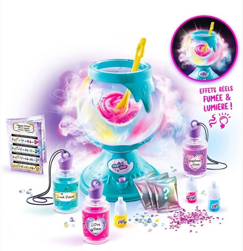 Slime Super Caldero Mágico Fábrica Pociones Luces Y Efectos
