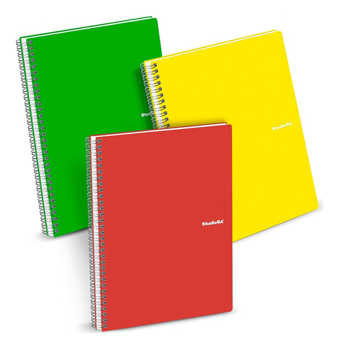Cuaderno Espiral, 8.5 X 11 Pulgadas, Papel Grueso De 10...