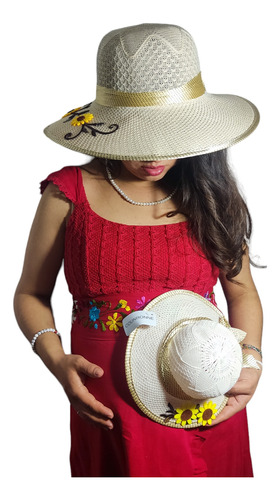 Sombrero Bebe Gorro Verano Proteger Sol Decorado