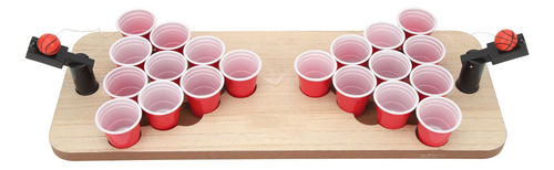 Juego De Mesa Beer Pong, Juego De Mesa Para Beber, Madera