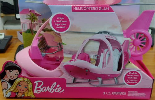 Helicóptero Barbie Glam Jugueteria El Pehuen