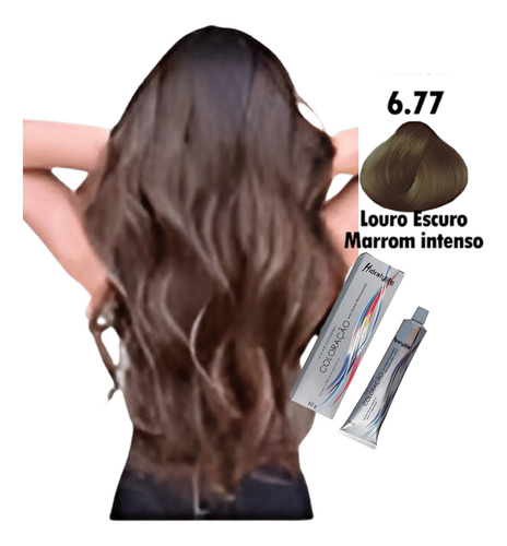 Hidratylife Coloração Louro Escuro Marron Intenso 6.77 60g