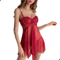 Comprar Lenceria Sexy Babydoll Bralette Y Bragas Encaje Seductora