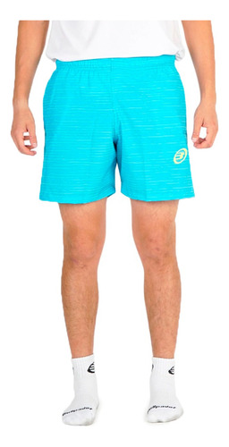 Short Bullpadel Padel Hombre Monaco Celeste Ras