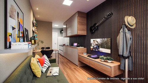 Imagem 24 de 30 de Studio Com 1 Dormitório À Venda Com 30.46m² Por R$ 167.714,00 No Bairro Rebouças - Curitiba / Pr - M2re-eu515