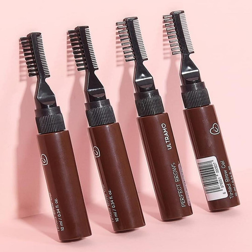 Gel Cejas Con Color Microfibras Efecto Voluminoso Ultramo