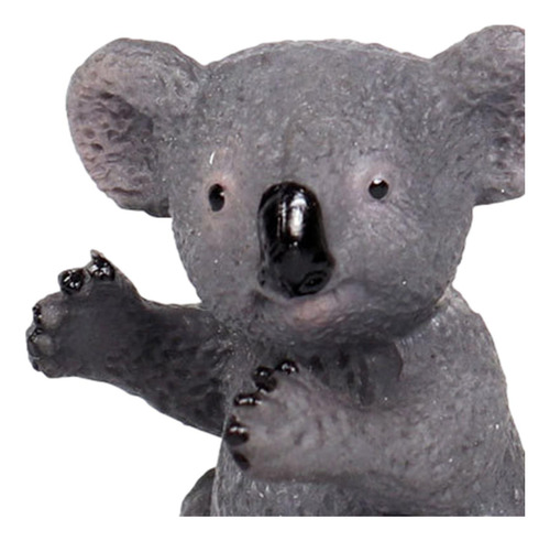 Figura De Koala De Simulación De Adorno De Bosque De Bebé