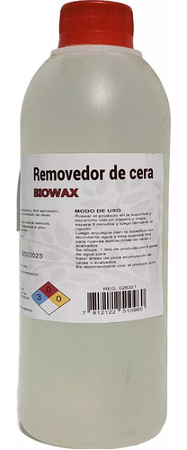 Removedor / Ceras Viejas / Nobel / Biowax / 1 Litro