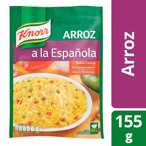  Arroz Instantáneo Knorr  A La Española 155g