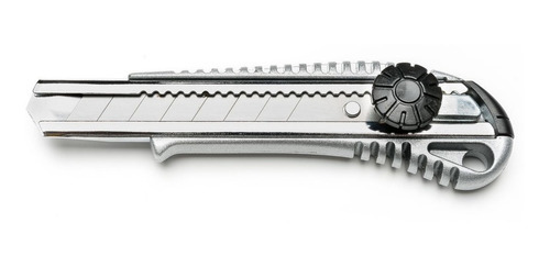 Cutter Metálico Retráctil Con Rueda Bremen® 6650 Acero 18 Mm