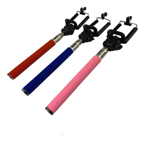 Monopod Selfies Bluetooth Integrado Baston 1 Mts