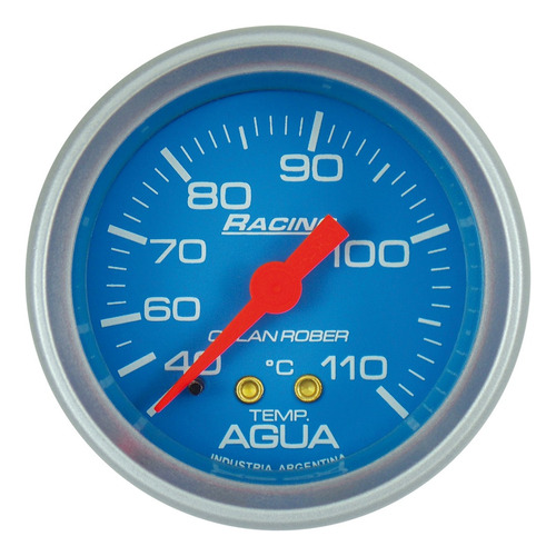 Kit 2 Relojes Orlan Rober Racing 52mm Presion Aceite - Temperatura Agua 4 Metros