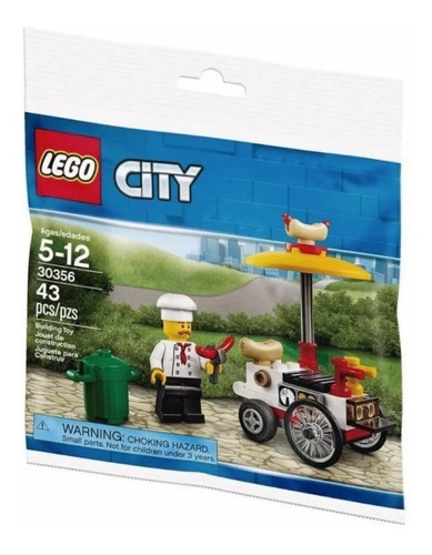 Lego City  Hot Dog Stand  Set 30356