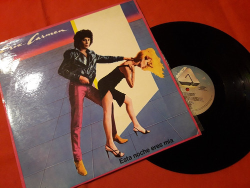 Eric Carmen Esta Noche Eres Mia Vinilo Lp 1980 No Se Envía