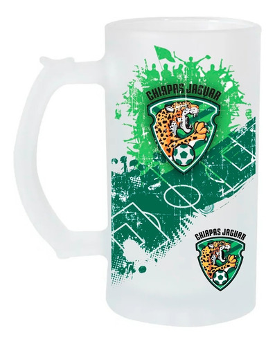 Tarro Cervecero 16oz Club Jaguares Liga Mexicana