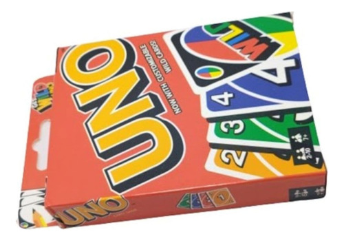 Juego De Mesa Uno Clásico 2 A 10 Jugadores Estrategia Cartas
