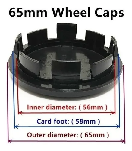 Emblema Tapa Central Rin X1 Unid 65mm Vw Beetle 1998-2019