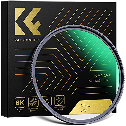 Filtro Resistente Proteccion Uv Mc Nano X K&f Concept 86mm