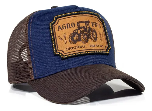 Boné Linha Agro Trator Telinha Trucker Masculino Feminino